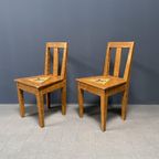 Set Van Twee Beschilderde Zweedse Stoelen Prijs/Set thumbnail 10