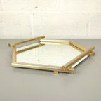 Vintage Hollywood Regency Stijl Dienblad thumbnail 5