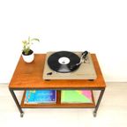 Retro Vintage Kast Lp Kast Tv Meubel Vinyl Audio Meubel thumbnail 4