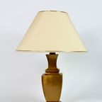 Hollywood Regency - Deknudt - Maison Jansen Stijl - Messing - Goud - Tafellamp - 80'S thumbnail 3