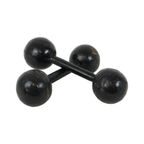 Antieke Gietijzeren Halters Dumbbells Gewichtheffen 4Kg thumbnail 7