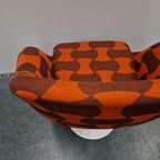 Jaren 70 Tulpstoel Oranje Fauteuil Spaceage Stoel thumbnail 7