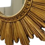 Kleine Vintage Zonnespiegel Sunburst Spiegel Resine 25cm thumbnail 7
