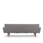Grijze Geherstoffeerde Deense Design Vintage 3zits Sofa Gemaakt Door Cfc Silkeborg 1960s thumbnail 3