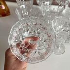 Set Van Negen Loodkristallen Champagne Coupes thumbnail 6