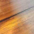 Vintage Antieke Uitschuifbare Tafel, Karttafel thumbnail 17