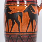 Xl Scheurich Floor Vase 420-54, 1970s thumbnail 4