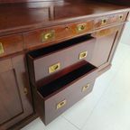 Engelse Mahoniehouten Dressoir / Dressoir Uit Het Begin Van De 20E Eeuw - Camp Van Messing thumbnail 27
