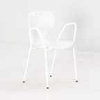 Kantinestoel Ahrend 450, Wit, 4-Poot Onderstel thumbnail 2