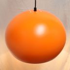 Vintage Orange Space Age Mushroom Lamp, Jaren '60/'70 thumbnail 4