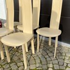 Set Van 6 Quia Stoelen- Elana B Model - Italië Jaren 90 thumbnail 9