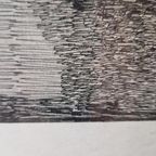 Antieke Pentekening In Lijst thumbnail 6