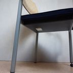 5 X Postmoderne Memphis Stijl Armstoelen/ Vergaderstoelen Door Arge2 Voor Wiesner Hager, 1980S thumbnail 11