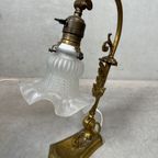 Art Nouveau Tafellamp – Bloem thumbnail 3