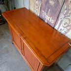 Klassiek Engels Commode, Dressoir, Wandconsole Hele Lichte Gebruikerssporen Afm. 123x52cm En 90cm Hoog. thumbnail 6