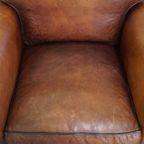 Set Van 2 Schapenleren Armchairs In Engelse Stijl Met Een Unieke Vormgeving En Mooie Kleuren thumbnail 6