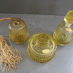 Pompadour Antieke Glazen Parfum Set thumbnail 14