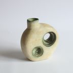 Space Age Ceramic Vase With Holes By Nikos Dazelidis, Athens 1960S thumbnail 5