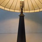 Grote Art Deco Stijl Tifanny Lamp thumbnail 4