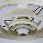 Zeldzame Witte Fibonacci Plafondlamp Van Sophus Frandsen Voor Fog En Morup *** Mid Century Modern thumbnail 10