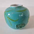 Antieke Chinese Gemberpot Vaasjes Mintgroene Vaas thumbnail 7