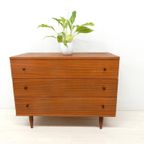 Retro Vintage Ladekast Kast Dressoir Tv Meubel Jaren 60 Teak thumbnail 3