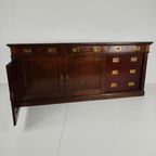 Engelse Mahoniehouten Dressoir / Dressoir Uit Het Begin Van De 20E Eeuw - Camp Van Messing thumbnail 19