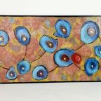 Dutch Painter - Pieter ´Simon' Piet Stenneberg - (1902 - 1972) - Abstract - Negro Spiritual Blue thumbnail 4