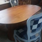 By fonQ Grand Eettafel Lichtbruin Mangohout thumbnail 3