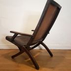 Brutalist Folding Chair Van Angel Pazmino 1974 thumbnail 3