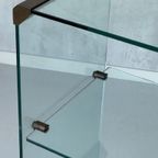 Gallotti & Radice Bijzettafel Vintage Design Side Table Glas thumbnail 2