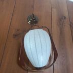 Vintage Deense Teak Design Lamp Glas Design thumbnail 10