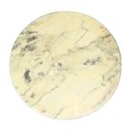 Mid Century Ronde Marmeren Salontafel Bijzettafel Messing thumbnail 13