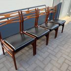 Set Van 4 Johannes Andersen Eetkamerstoelen thumbnail 23