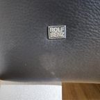 Rolf Benz 322 Zwart Leder 2,5 Zits Bank Design Anita Schmidt thumbnail 8
