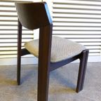 Prachtige Wenge Brutalist Stoel thumbnail 7