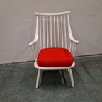 Pastoe Lena Larsson Spijlen Stoel Nesto Jaren 60 Fauteuil thumbnail 7
