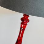 Xl Vintage Keramiek Vloerlamp Hustadt Leuchten Jaren 60 thumbnail 4