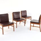 Set 4 Japanse Stoelen Eetkamerstoelen Hita Kogei Vintage thumbnail 13