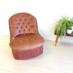 Vintage Klassieke Fauteuil Stoel Jaren 60 Mid Century thumbnail 6