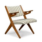 Gerherstoffeerde Deense Design Stoel By <<<brand>>>, 1960s thumbnail 3