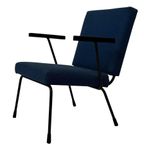 Vintage Set Van Twee Gispen 1401 Fauteuils W Rietveld Design thumbnail 4