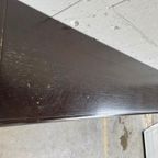 Vintage Minimalistische Dressoir In Donker Hout thumbnail 5