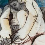 Pablo Picasso (1881-1973), Homme Et Femme, 1962 thumbnail 9
