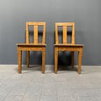 Set Van Twee Beschilderde Zweedse Stoelen Prijs/Set thumbnail 4