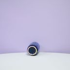 Glanzende Blauwe West Germany Vaas thumbnail 4