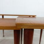 Vintage Nesting Tables Mimiset Teak thumbnail 4