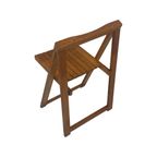 Aldo Jacober - Folding Chair Model ‘Trieste’ - Bazzani Italy - Light Oak (Wood Grain) thumbnail 5