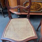 Paar Stoelen In Rococo Stijl. thumbnail 6