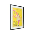 Vintage Ingelijste Poster Loterie Nationale France Fifties Reclame M. Pineau thumbnail 5